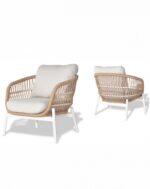 Bari-White Lounge Set - Image 3