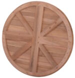 Meza-Φ70cm Επιφάνεια Ξύλο Teak - Image 2