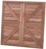 Meza-80x80cm Επιφάνεια Ξύλο Teak - Image 2