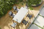 Aspen/D7-Ανθρακί Dining Set