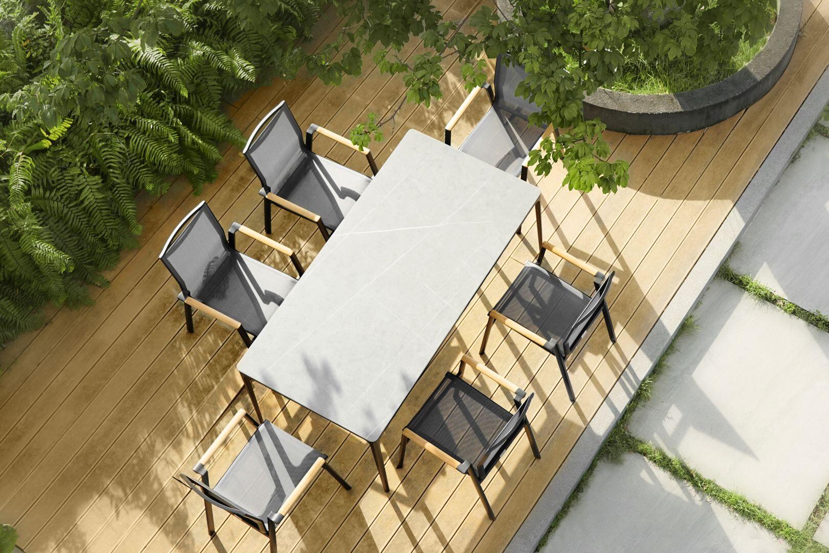 01-00-2674 Aspen/D7-Ανθρακί Dining Set - Image 1