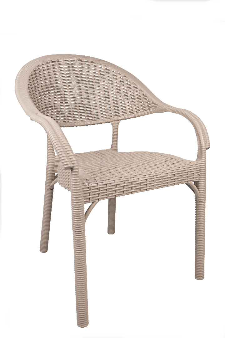 01-00-2754 Fiesta/P Πολυθρόνα Taupe* - Image 1