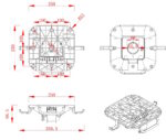 Anna/R Folding, Βάση Τραπεζιού Μαύρη - Image 7