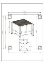 Pergola/LV 3x3m - Image 5
