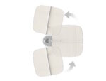 Tekno/R Ομπρέλα Λευκή (90040001-90040606) - Image 5