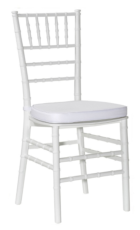 01-02-112 Μαξιλάρι Chiavari/Tiffany Λευκό - Image 1