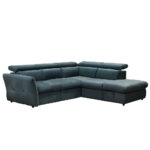 Monserat Καναπες Κρεβατι Γωνια Δεξια Petrol 254x224x90cm - Image 6
