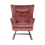 Rocker Πολυθρονα Κουνιστη Ροζ 71x86x102cm - Image 2