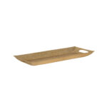 Oscar Δισκος Διακοσμησης 54x23x4cm Αλουμινιο Σαμπανι - Image 2