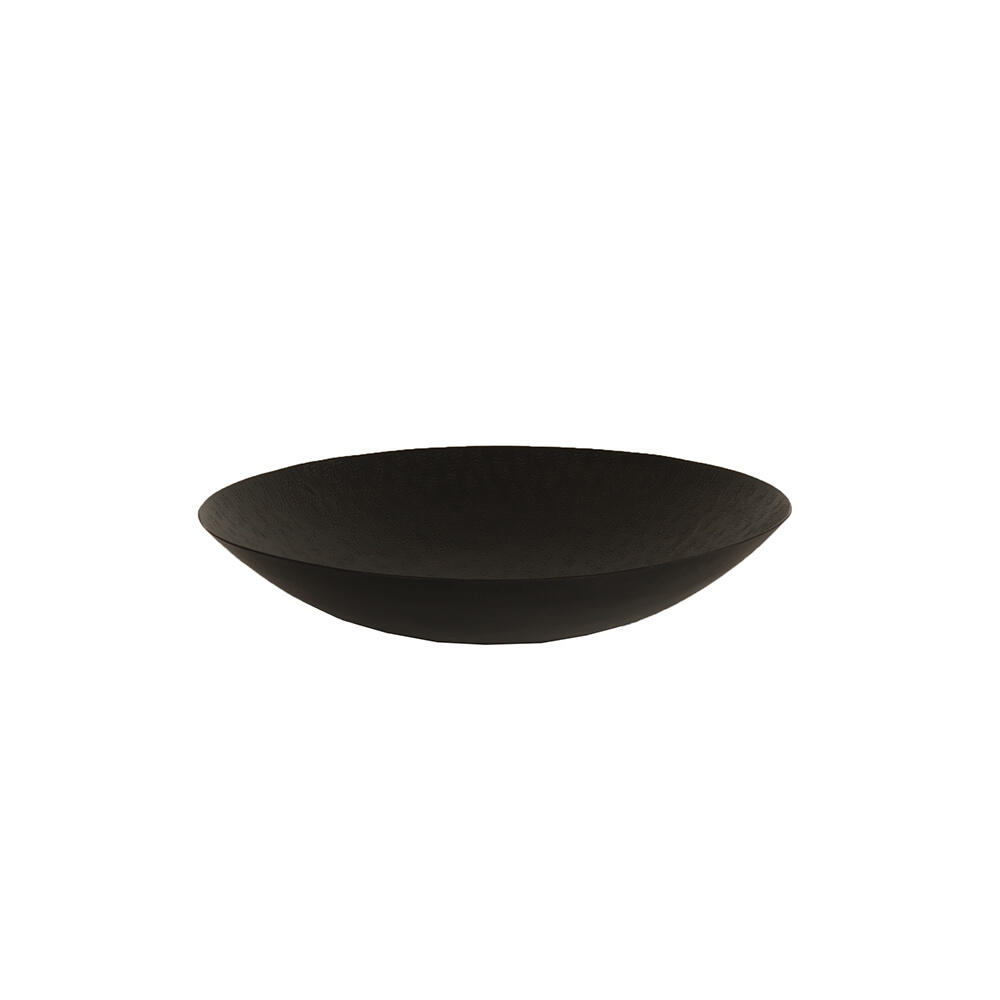 014959-17DY4-first-_1 Dahlia Μπωλ Διακοσμησης 41x41x8cm Αλουμινιο Μαυρο - Image 1