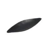 Boat Μπωλ Διακοσμησης 40x16x4cm Αλουμινιο Μαυρο