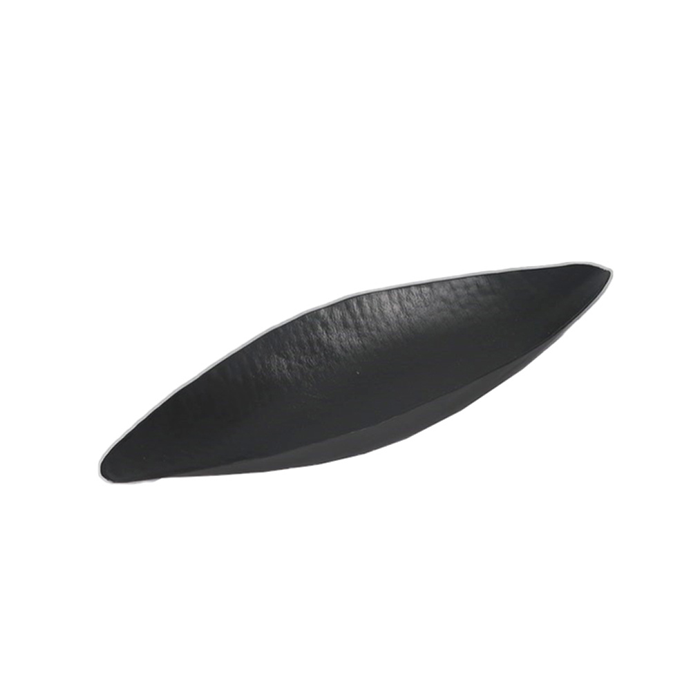 016969-Cl95e-first-_1 Boat Μπωλ Διακοσμησης 40x16x4cm Αλουμινιο Μαυρο - Image 1