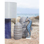 Cemento Βαζο 13x13x26cm Κεραμικο Γκρι - Image 3