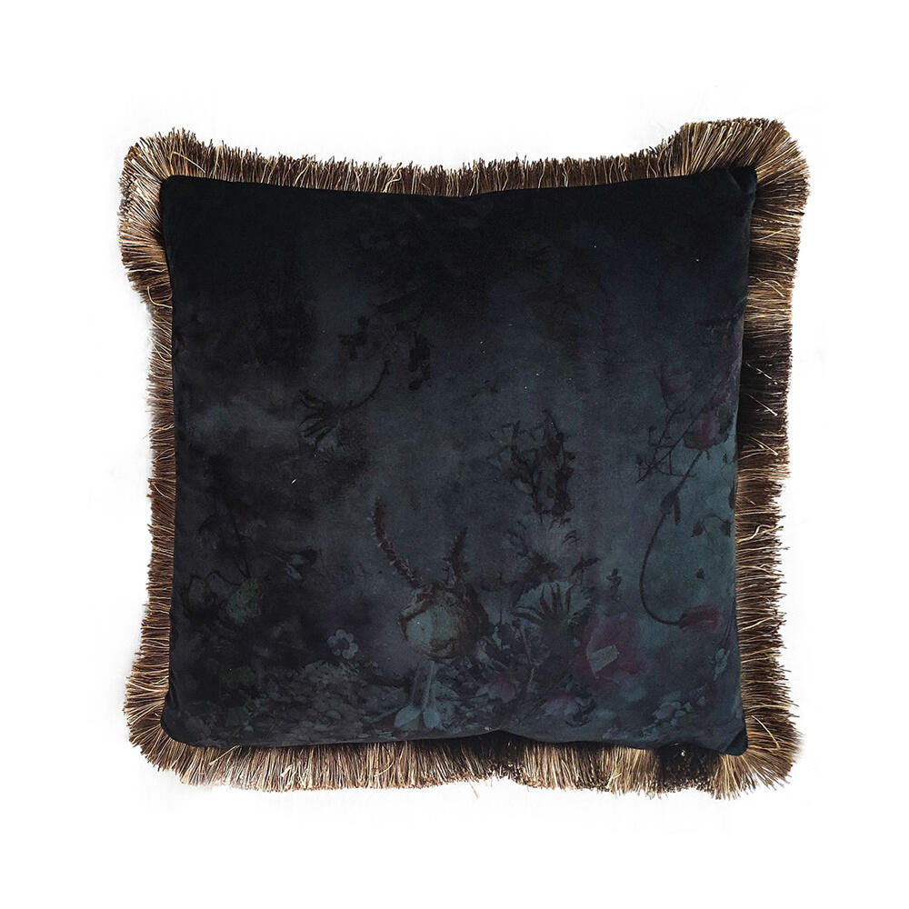 017175-uahgh-first- Tres Διακοσμητικο Μαξιλαρι 45x45cm Υφασμα Μπλε Πρασινο Polyester - Image 1