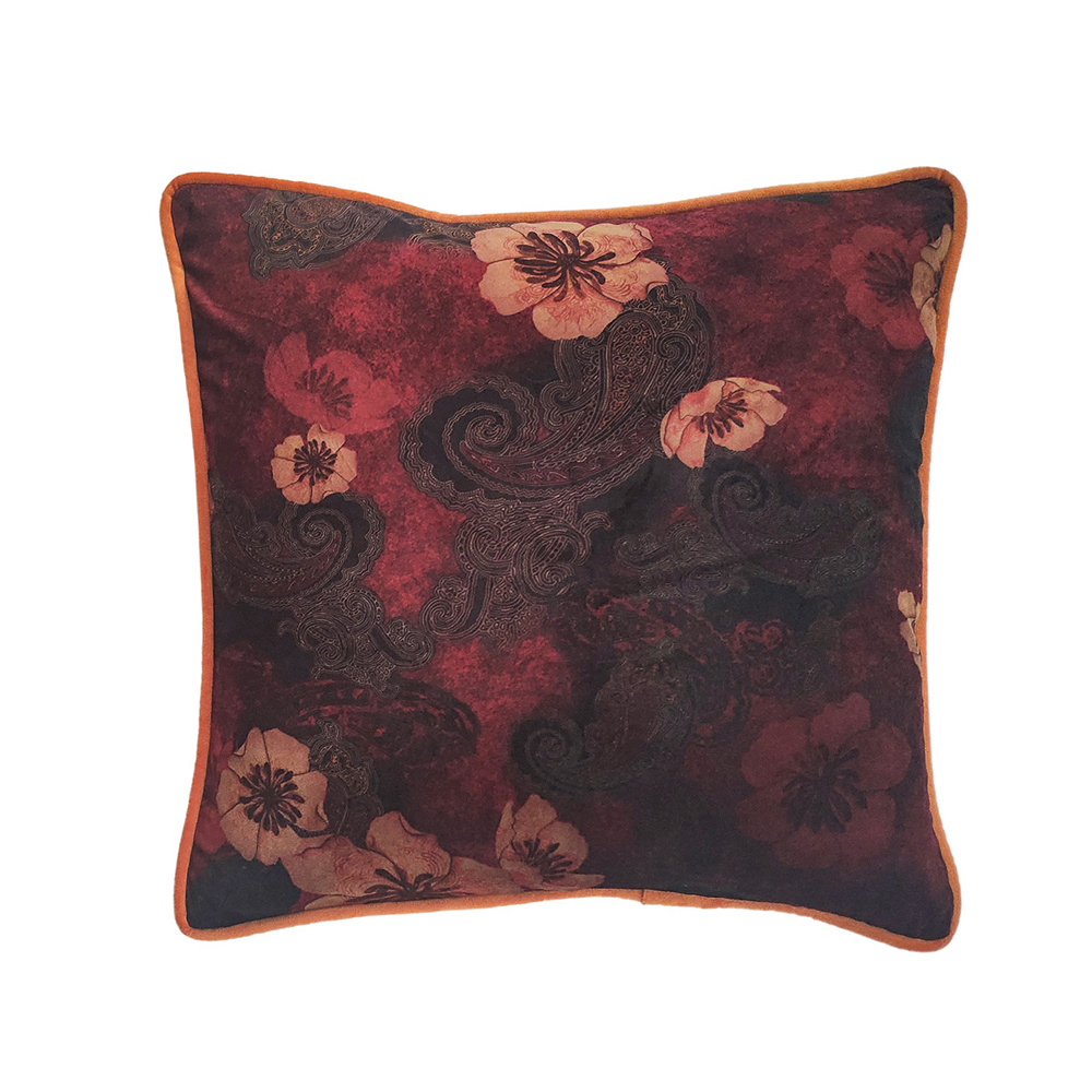 017180-AY4hk-first-_1 Fleur Διακοσμητικο Μαξιλαρι 45x45cm Υφασμα Πολυχρωμο Polyester - Image 1