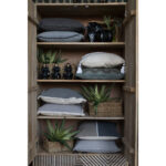 Libell 2 Διακοσμητικο Μαξιλαρι 45x45cm Υφασμα Γκρι Μπεζ - Image 3