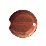 Rond Πιατελα Διακοσμησης 30x30x5cm Κεραμικο Terracotta
