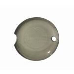 Rond Πιατελα Διακοσμησης 30x30x5cm Κεραμικο Μεντα