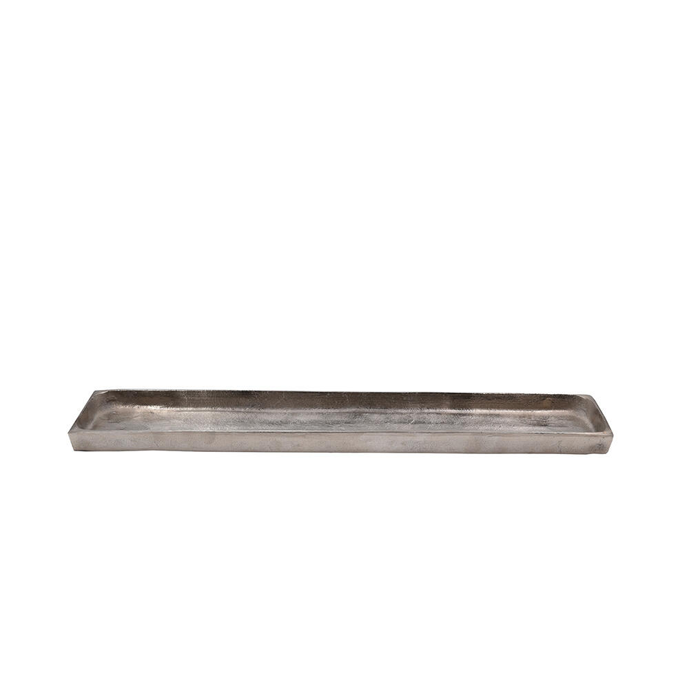 017614-qa888-first-_1 Stella Δισκος Διακοσμησης 58x12x3cm Αλουμινιο Ασημι - Image 1