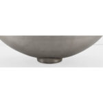 Flow Μπωλ Διακοσμησης 43x25x16cm Αλουμινιο Ασημι - Image 3