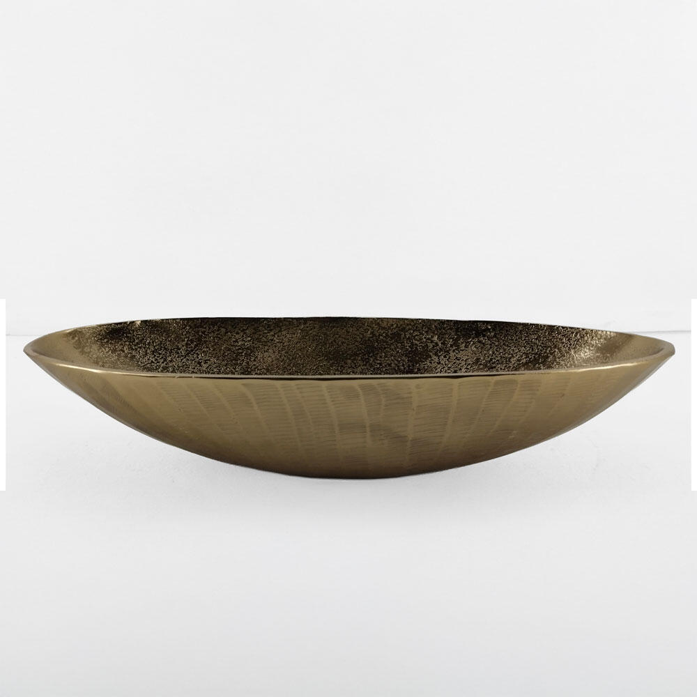 017635-5chdZ-first-_1 Cioto Μπωλ Διακοσμησης 43x18x9cm Αλουμινιο Χρυσο - Image 1