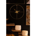 Tempus Ρολοϊ Τοιχου 60x60x7cm Μεταλλο Χρυσο - Image 2