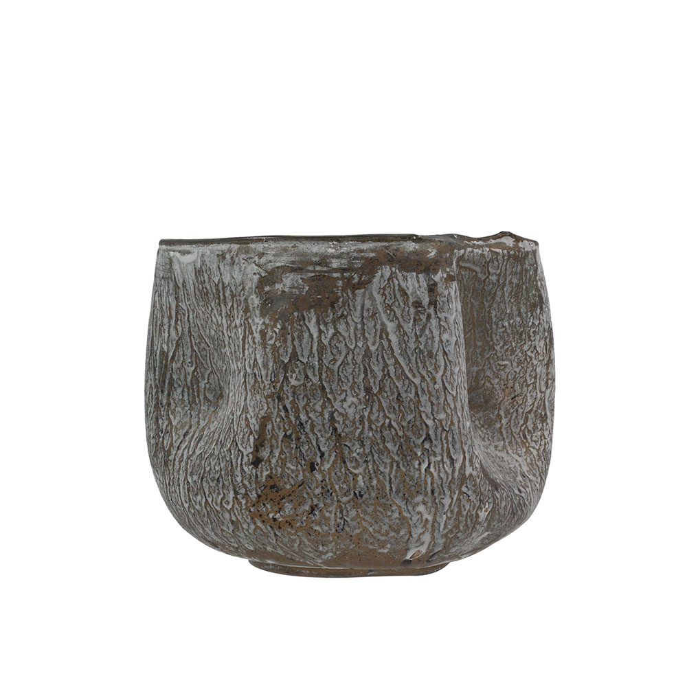 018151-RZeWK-first-_1 Zeolith Βαση Ρεσω 15x15x13cm Γυαλι Μελι Χρυσο - Image 1
