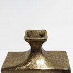 Flasche Βαζο 19x10x36cm Αλουμινιο Χρυσο - Image 2