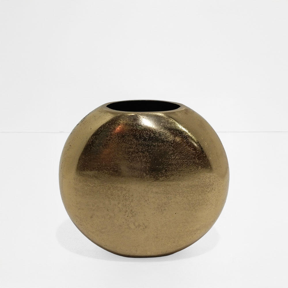 019148-RWB9w-first-_1 Ballon Βαζο 28x27x8cm Αλουμινιο Χρυσο - Image 1