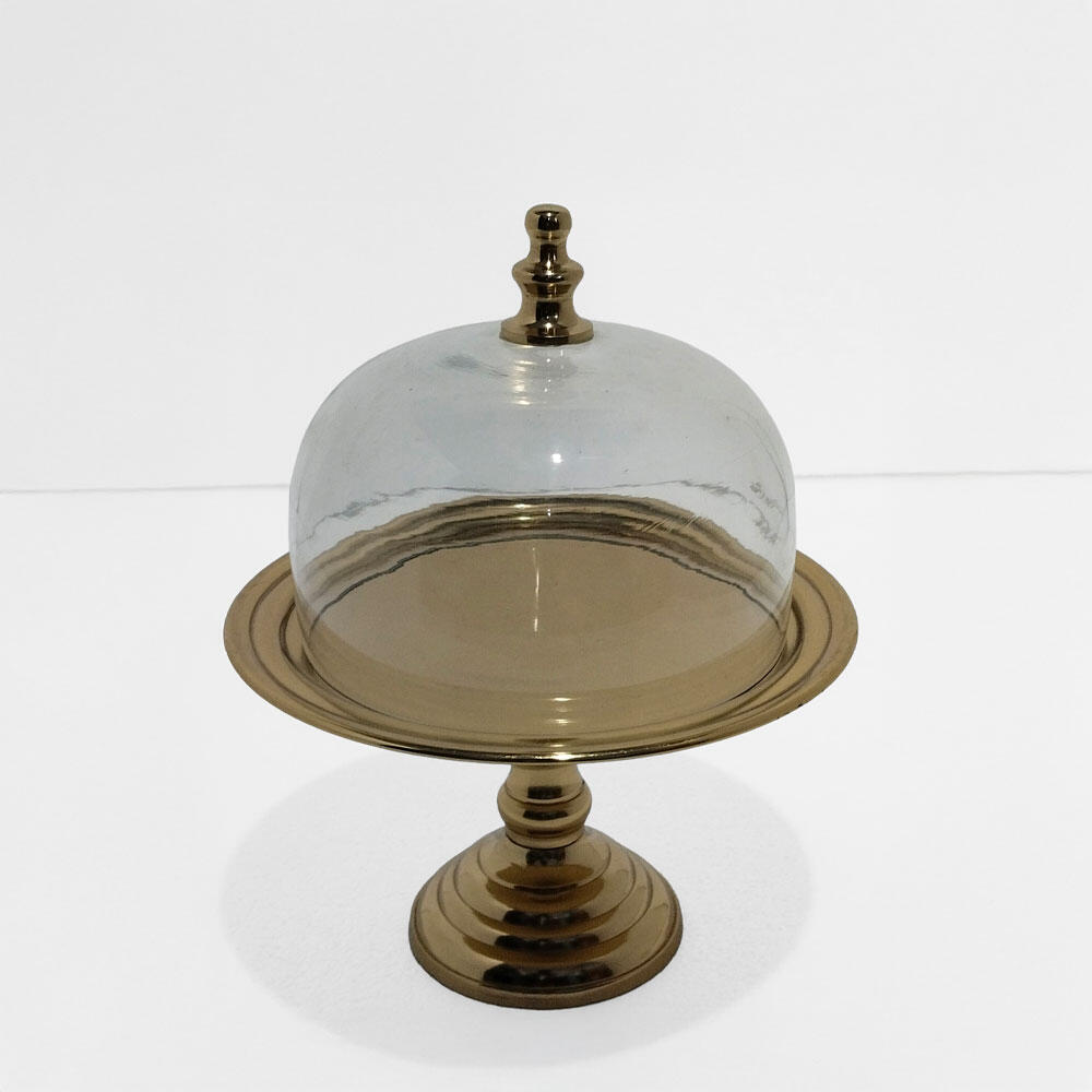 019170-amJHS-first-_1 Voir Κουπ Με Καπακι 23x23x28cm Αλουμινιο Ασημι Γυαλι - Image 1