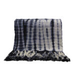 Agadir Ριχταρι Διακοσμητικο 150x230cm Βαμβακι Μπλε Λευκο - Image 2