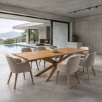 Stixis Τραπεζι Φυσικο 200x95x76cm - Image 2