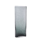 Gravir Grey Βαζο 16x12x44cm Γυαλι Γκρι