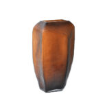 Ciseau Honey Βαζο 21x12x38cm Γυαλι Καφε - Image 4