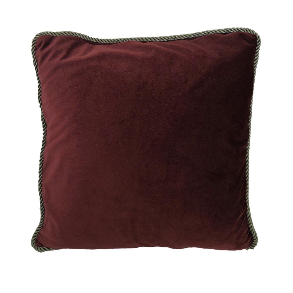 020469-mUgJp-first-_1 Solid Διακοσμητικο Μαξιλαρι 50x50cm Βελουδο Μπορντω - Image 1