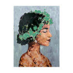 Spring Lady Πινακας Διακοσμησης 60x80x4cm Καμβας Πολυχρωμο