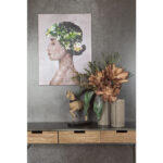 Spring Lady Πινακας Διακοσμησης 60x80x4cm Καμβας Πολυχρωμο - Image 2