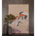 Cranes In Color Πινακας Διακοσμησης 70x100x5cm Καμβας Πολυχρωμο Ξυλο - Image 2