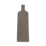 Lui Βαζο 15x5x35cm Κεραμικο Γκρι Ματ