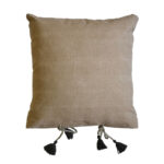 Sable 10 Διακοσμητικο Μαξιλαρι 45x45cm Βαμβακι Μπεζ