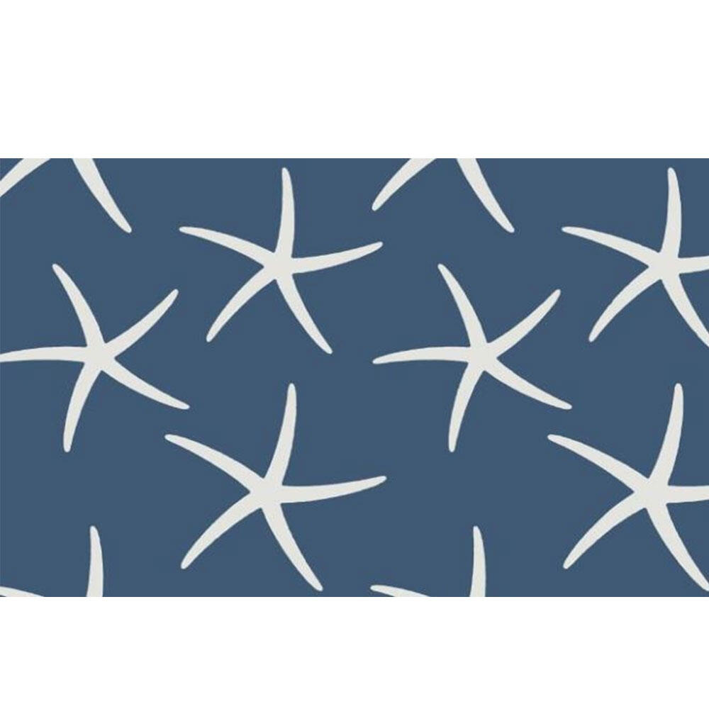 021560-0zUzB-first-_1 Reef Χαλακι 60x90cm Βαμβακι Μπλε Λευκο Polyester - Image 1