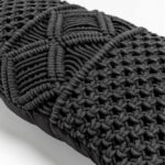 Al Mano Διακοσμητικο Μαξιλαρι 45x45x5cm Βαμβακι Μαυρο Polyester - Image 3