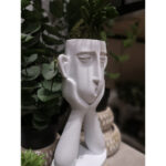 Romance 1 Βαζο Φιγουρα 13x9x26cm Polyresin Ασπρο - Image 2