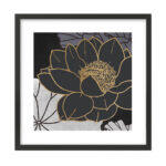 Figeres Πινακας 50x50x2cm MDF Πολυχρωμο Χαρτι Μαυρο - Image 3