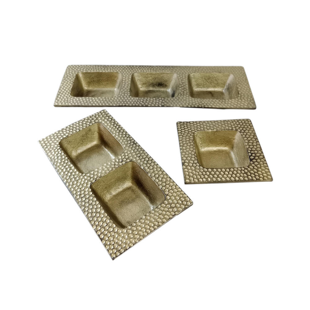 022263-Y3zyy-first-_1 Martin Μπωλ Set 3τμχ 38x14x5cm Αλουμινιο Χρυσο Αντικε - Image 1