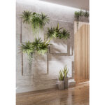 Boston Fern Φυτο Τεχνητο Σε Γλαστρα 36cm Polyester Πρασινο Pe/Pp - Image 3
