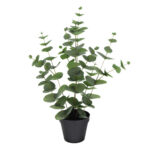 Eucalyptus Φυτο Τεχνητο Σε Γλαστρα 49cm Polyester Πρασινο Pe/Pp