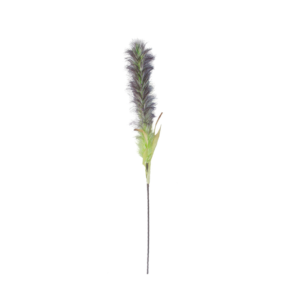 023035-9YMdF-first-_1 Gras 5 Κλαδι Τεχνητο 104cm Eva Foam Πρασινο Μωβ - Image 1