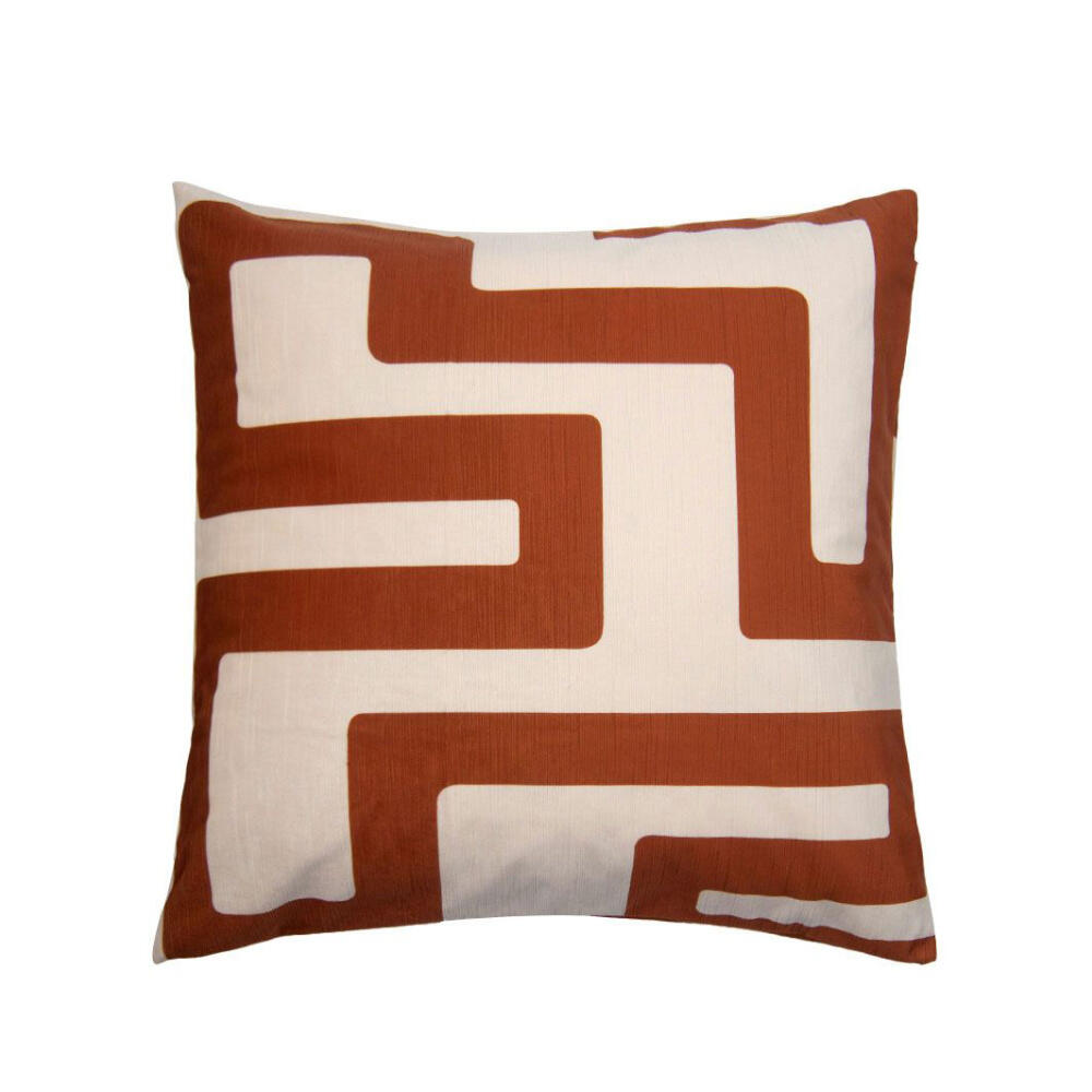 023357-cjBRF-first-_1 Maze Διακοσμητικο Μαξιλαρι 45x45cm Βελουδο Nude Terracotta - Image 1