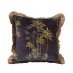 Palm Tree Διακοσμητικο Μαξιλαρι 45x45cm Polyester Πολυχρωμο